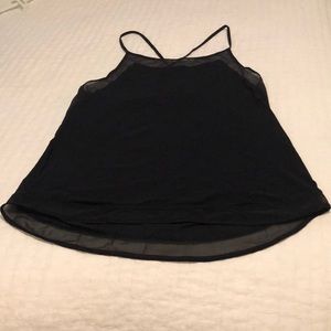 Lululemon black racerback tank